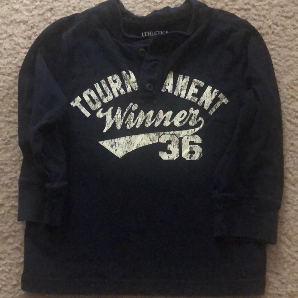 Boys long sleeved shirt